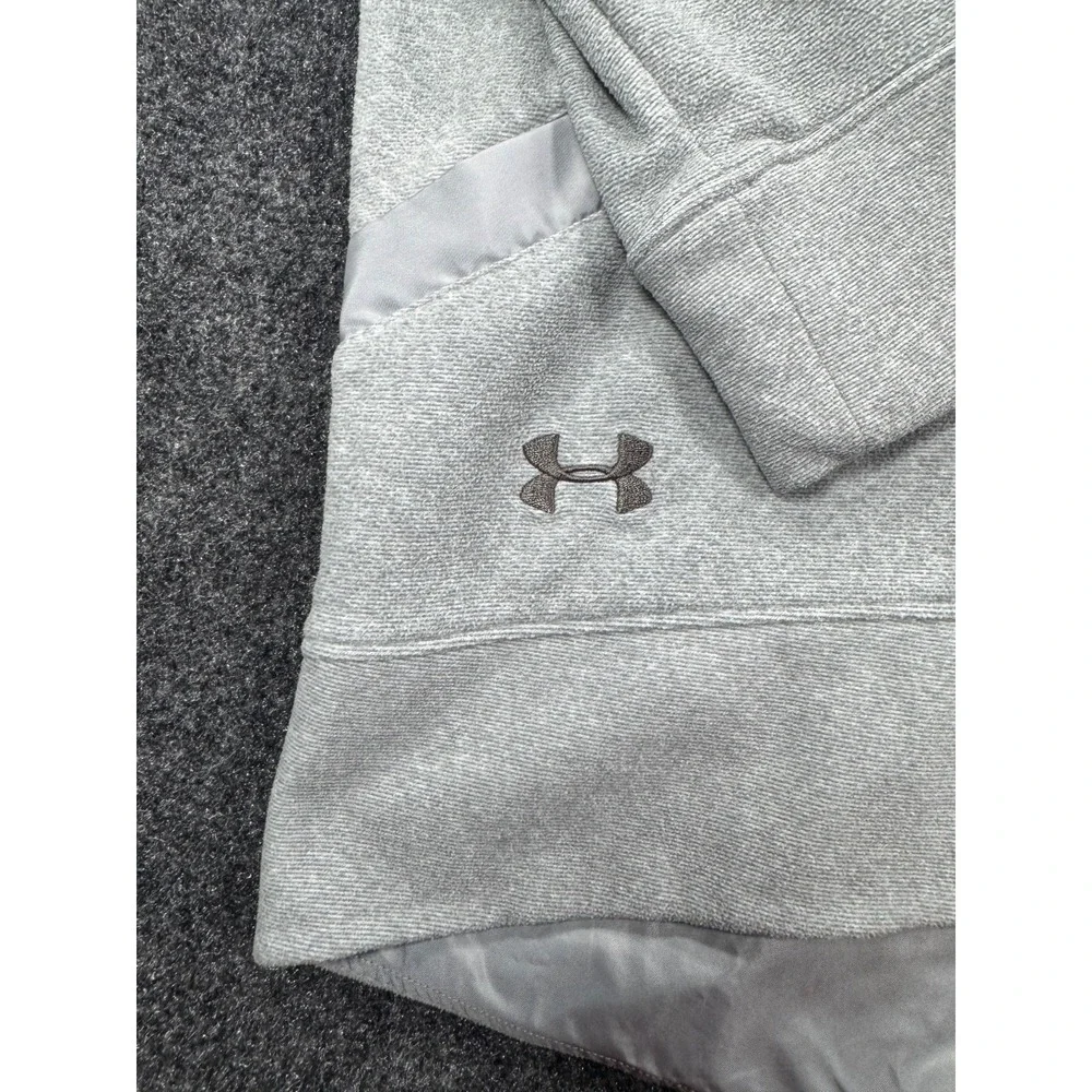 Under Armour Notre Dame Fighting Irish Full Zip Jacket Womens S Gray ColdGear